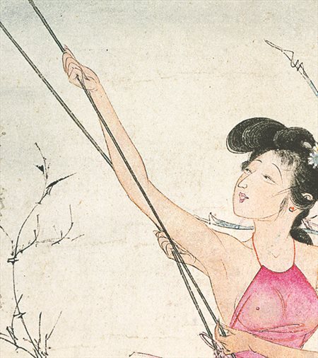 定日县-胡也佛的仕女画和最知名的金瓶梅秘戏图